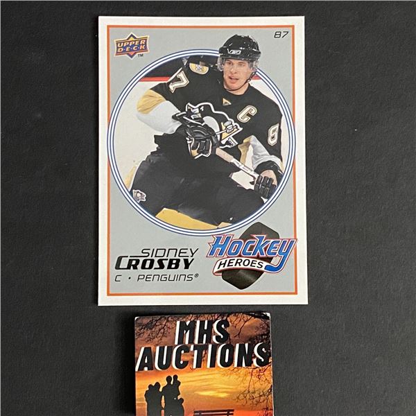 SIDNEY CROSBY UPPER DECK RARE INSERT CARD HH3 (ref2564)