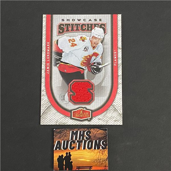 JAMIE LUNDMARK 2006 U.D SHOWCASE HOCKEY JERSEY CARD (ref116)