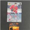 Image 1 : JAMIE ALLISON 2002 IN THE GAME SIGNATURE SERIES AUTOGRAPHED HOCKEY CARD (ref153)