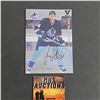 Image 1 : JASON STRUDWICK 2002 IN THE GAME SIGNATURE SERIES AUTOGRAPHED HOCKEY CARD (ref156)