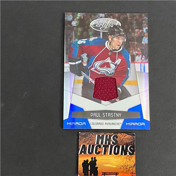 PAUL STASTNY 2010 PANINI JERSEY HOCKEY CARD #005/100 ONLY 100 MADE IN THE WORLD (ref171)