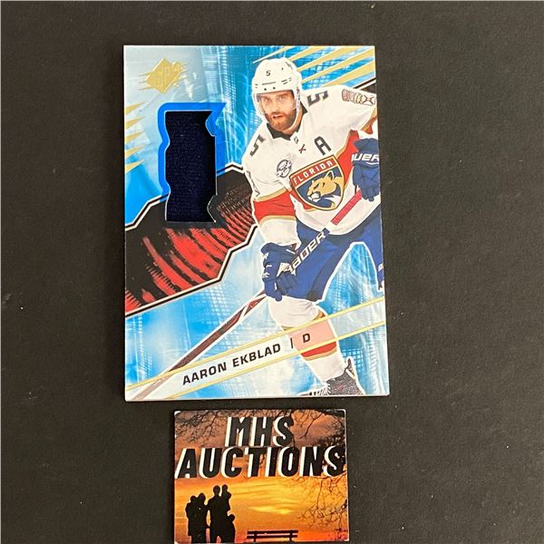 AARON EKBLAD 2018-19 SPX JERSEY HOCKEY CARD (ref183)