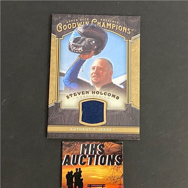 STEVEN HOLCOMB AUTHENTIC JERSEY BOBSLEDDING RACING CARD (ref188)