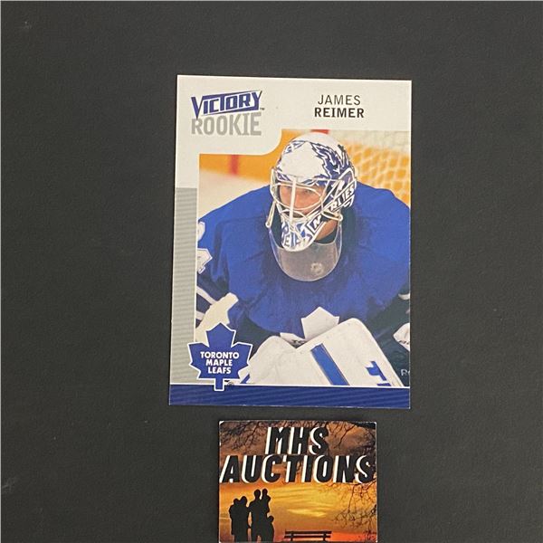 JAMES REIMER 2009-10 U.D SERIES 2 ROOKIE HOCKEY CARD (ref2755)