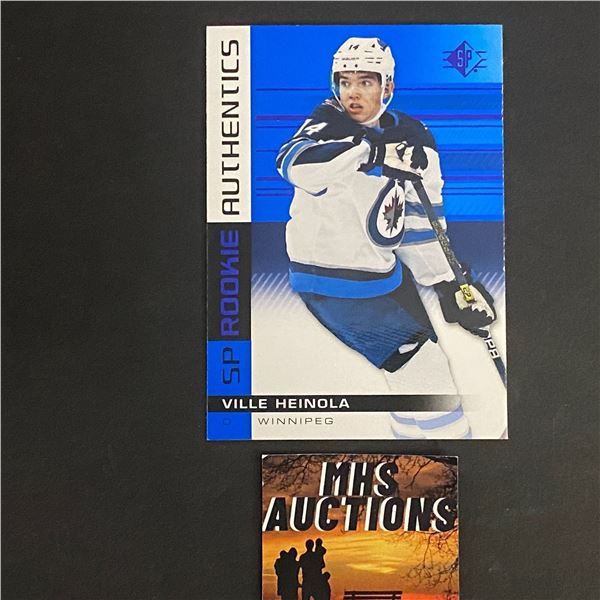 2019-20 SP HOCKEY ROOKIE CARD VILLE HEINOLA HOCKEY CARD (ref2735)