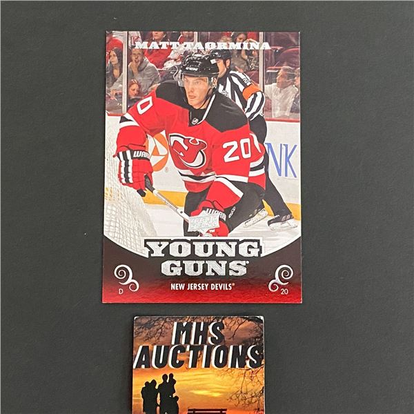 2010-11 UPPER DECK YOUNG GUNS MATT TAORMINA HOCKEY CARD (ref2082)