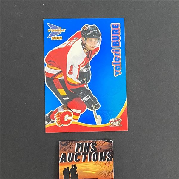 2001 UPPER DECK MCDONALDS VALERI BURE BLUE RARE HOCKEY CARD (ref2530)