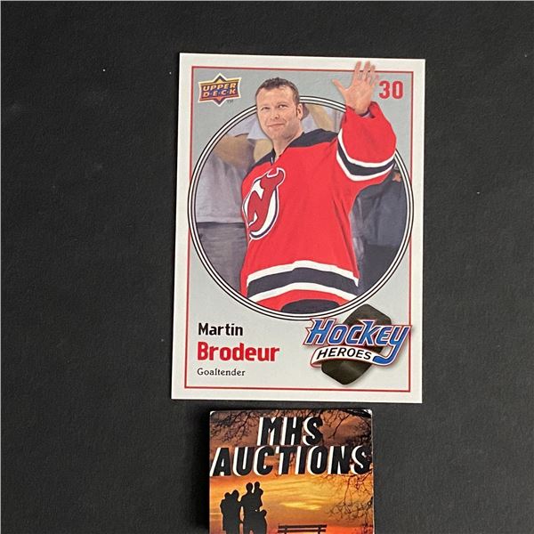 MARTIN BRODEUR UPPER DECK RARE INSERT CARD HH17 (ref2585)