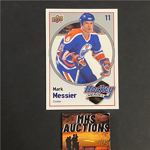 MARK MESSIER UPPER DECK RARE INSERT CARD HH20 (ref2586)