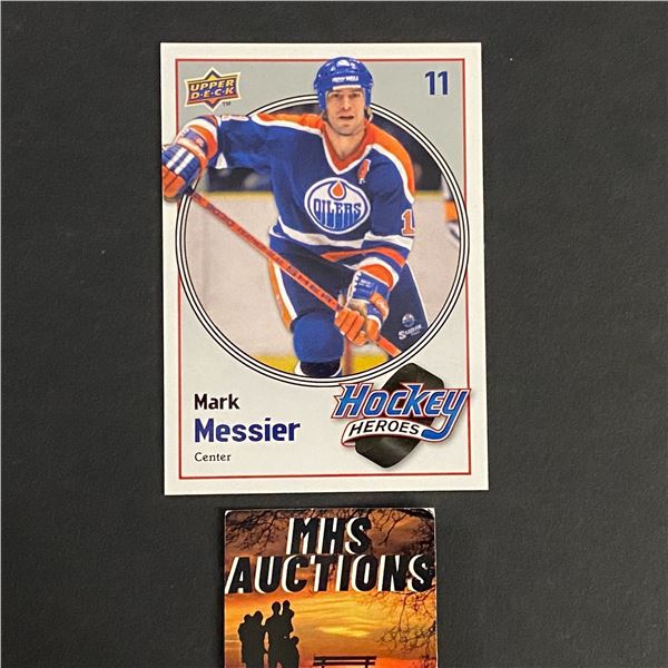 MARK MESSIER UPPER DECK RARE INSERT CARD HH22 (ref2588)