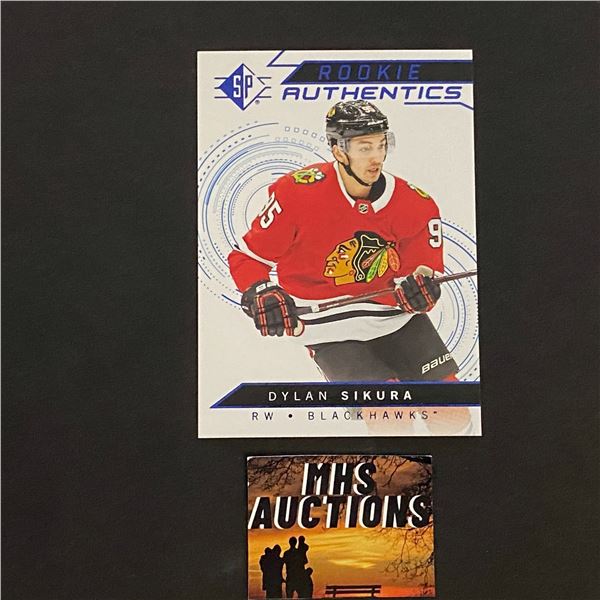 DYLAN SIKURA 2018-19 SP HOCKEY  ROOKIE CARD (ref71)