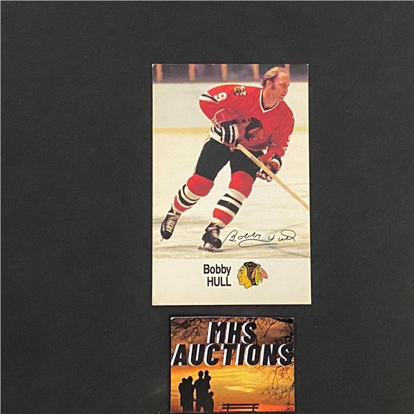 BOBBY HULL 1988-89 ESSO ALL STAR COLLECTION HOCKEY CARD (ref129)