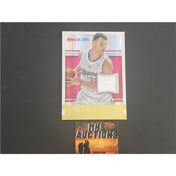 BLAKE GRIFFIN 2014-15 PANINI BASKETBALL JERSEY CARD (ref226)