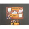 Image 1 : PRINCE FIELDER & CONOR JACKSON 2008 BALLPARK COLLECTION BASEBALL DUAL JERSEY CARD (ref238)