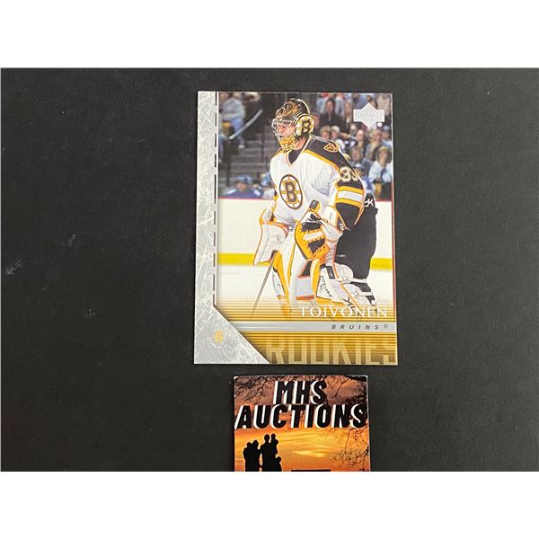 HANNU TOIVONEN 2005-06 YOUNG GUNS ROOKIE HOCKEY CARD (ref276)