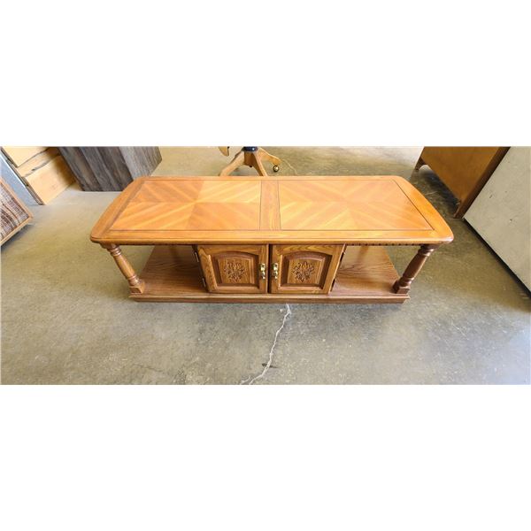 54" X 20" X 16" COFFEE TABLE SOLID WOOD