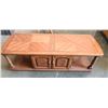 Image 2 : 54" X 20" X 16" COFFEE TABLE SOLID WOOD