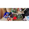 Image 1 : LARGE LOT OF NOMI CHRISMAS LIGHTS / WREATHS / ANGEL / SANTA / CHRISTMAS STOCKINGS
