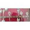 Image 10 : COLLECTION OF SPOONS AND DISPLAY CASE