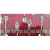 Image 8 : COLLECTION OF SPOONS AND DISPLAY CASE