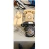 Image 1 : THREE DIAL UP ROTARY PHONES