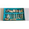 Image 2 : 28 PIECE SILVERWARE SET BY COMMUNITY  - MORNING ROSE COLLECTION