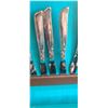 Image 7 : 28 PIECE SILVERWARE SET BY COMMUNITY  - MORNING ROSE COLLECTION
