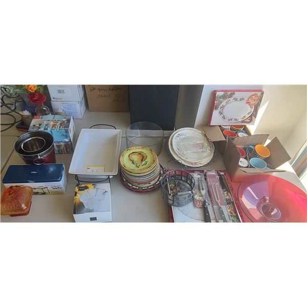 ASSORTED GLASSWARE NEW