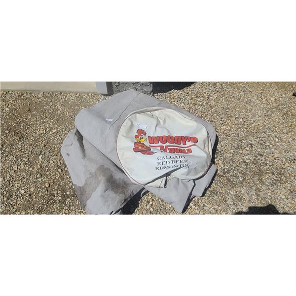 CAR COVER AND SPARE TIRE COVER