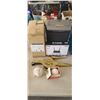 Image 1 : WALL LIGHT D-LINE  WIRELESS ROUTER, SHREDDER, BILLOW AND SHOPPING BAGS