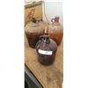 Image 2 : THREE AMBER 1GAL GROWLERS