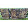Image 2 : TWO AREA RUGS 63X90 AND 27 X 90