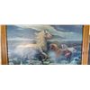 Image 3 : FRAMED HORSE PRINT - LUMEN WINTER - 45 1/2 X 29 1/2"
