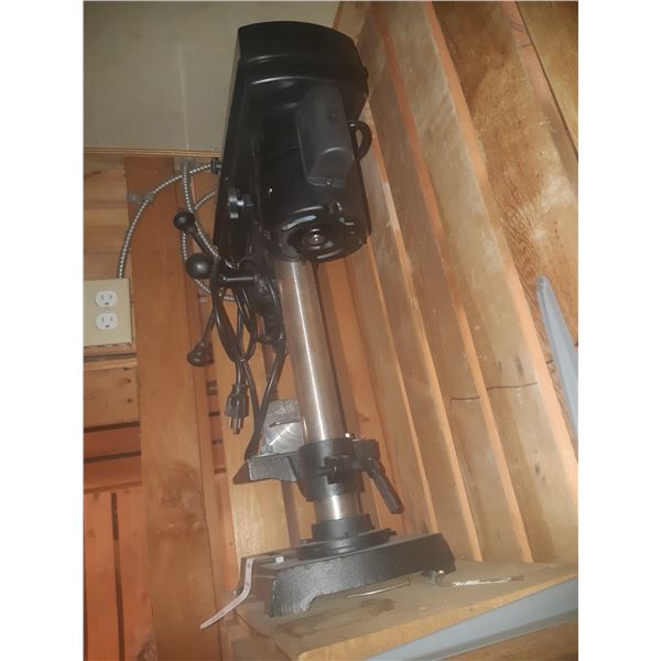 Jobmate Drill Press, Step ladder and Tools. Cat B