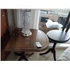 Image 1 : Antique Drop Leaf Table & Oval Side Table B