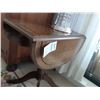 Image 4 : Antique Drop Leaf Table & Oval Side Table B