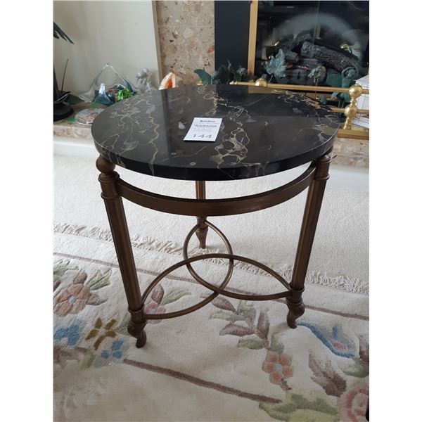 Marble Top Side Table Cat B