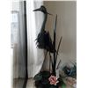Image 3 : Metal Heron art sculpture cat B