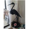 Image 7 : Metal Heron art sculpture cat B