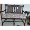 Image 2 : Antique 2 Seater Chair C