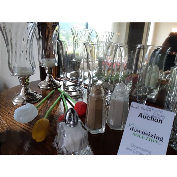 Cut Glass & Silver Plate Servingware cat A