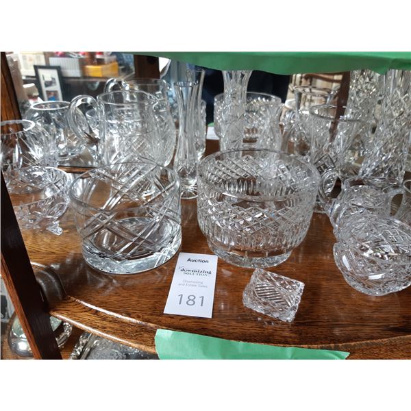 Crystal and Cut Glass cat A