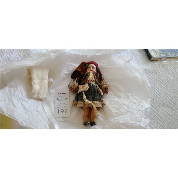 Antique Doll Cat A