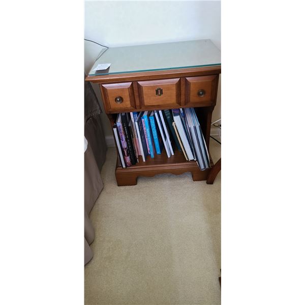 Vilas Maple Bedside Table c