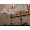 Image 3 : 3 Brass Lamps cat A