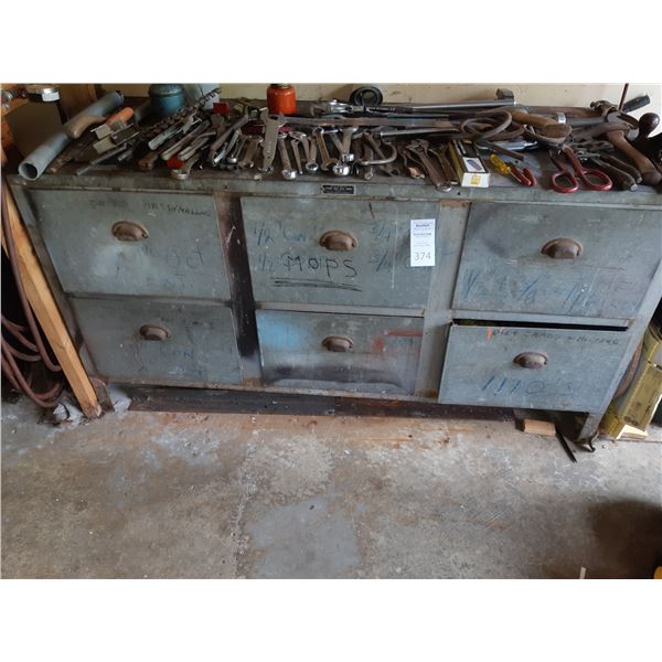 Stewart Sheet Metal Works Cabinet. Cat F