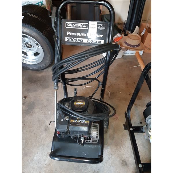 Generac Pressure Washer. Cat D