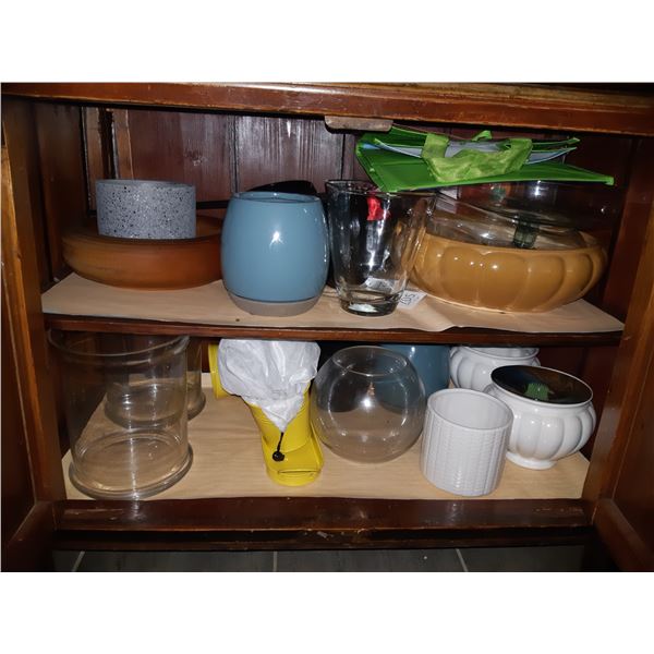 Assortment of Decorative Plant Pots Cat A