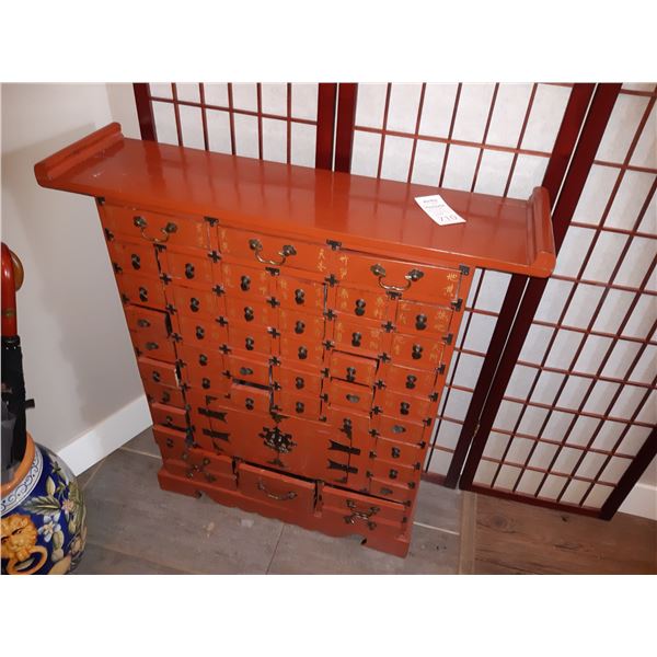 Asian Apothecary Cabinet cat A
