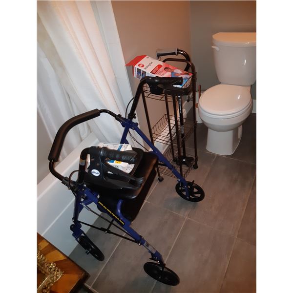 Walker, cane, and more cat A